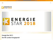 Tablet Screenshot of energiestar.at